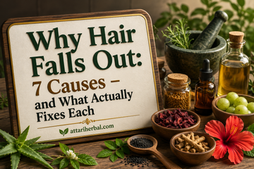 Why Hair Falls Out: 7 Causes   and What Actually Fixes Each