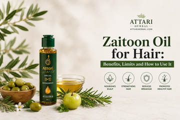 Zaitoon Oil for Hair: Benefits, Limits and How to Use It