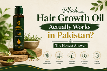 Which Hair Growth Oil Actually Works in Pakistan? The Honest Answer