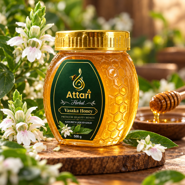 Pure Vasaka Forest Organic Honey (100% Raw & Cold-Extracted)