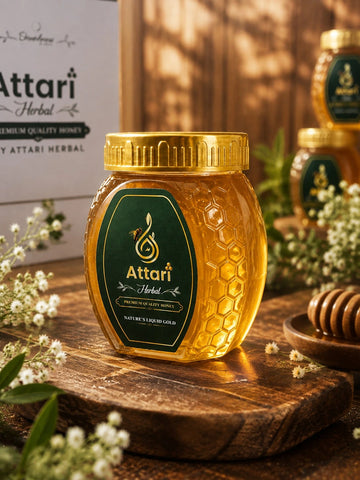 Pure Olive Forest Organic Honey (100% Raw & Cold-Extracted)