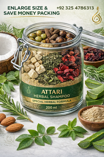 Herbal Shampoo + Hair Mask